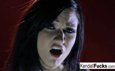Kendall has fun getting her pussy wet - Kendall karson on freefilmz.com