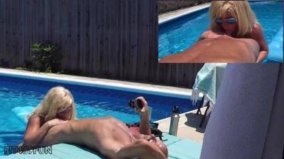 Bikini Photo Shoot Turns To Pool Pounding...video Glasses Pov !!! on freefilmz.com