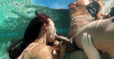 A bit of underwater blowjob and she's set to fuck in the kinkiest manners on freefilmz.com
