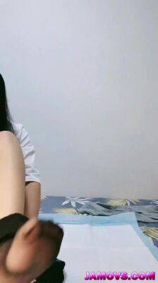 Asian college student sex with her instructor - China on freefilmz.com