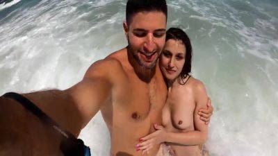 Having Fun With Hot Italian Girl In A Nude Beach 5 Min With Antonio Mallorca - Italy on freefilmz.com