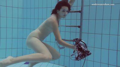 Sensational Sima Lastova In Poolside Swim Session on freefilmz.com