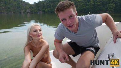 Lovita Fate gets her tight pussy drilled on a boat by a hot blonde teen on freefilmz.com