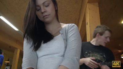 POV reality porn: Young Czech teen pays for information about her rich man's hard cock - Czech Republic on freefilmz.com