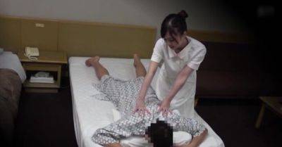 Appealing Japanese babe strips her nurse uniform to handle patient's tasty dong - Japan on freefilmz.com