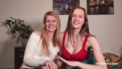 Hot Redhead Lesbian Finds a Way To Make Her Sexy Friend Feel Better - Blonde and redhead - Germany on freefilmz.com