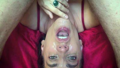 Upside Down Deep Throat With Balls In Face - Mila Red Rabbit 15 Min on freefilmz.com