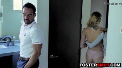 Stepmom & stepdad can't resist stepdaughter's seductive desires on freefilmz.com