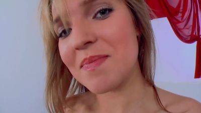 A Beautiful Blonde Teen From Germany Dildoing Her Muff In Pov - Germany on freefilmz.com