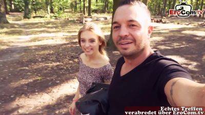 Small 18yo tourist teen seduced in public for outdoor sex story - Germany on freefilmz.com