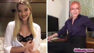 Kenna Show Off Her Pussy In Front Of Computer on freefilmz.com