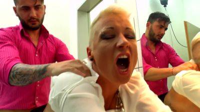 German Amateur - Pierced Blonde Banged In Her Pussy - Germany on freefilmz.com