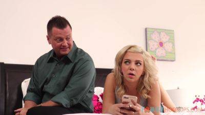 Young blonde is surprise by stepdad's proposals regarding her young pussy on freefilmz.com