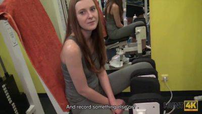 Linda Sweet gets paid to help a lucky 18-year-old get into the gym! on freefilmz.com