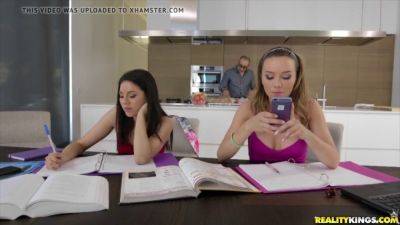 Capri Anderson & Shyla Jennings study each other's asses & bodies in HD session on freefilmz.com