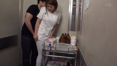 GH2301-Busty Mature Nurse in Skinny Pants Fucked in the Elevator on freefilmz.com