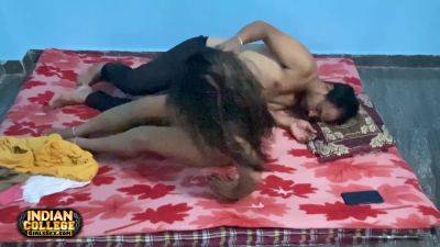Mature Indian Aunty With Big Belly Having Sex On Floor In Rented Room - India on freefilmz.com
