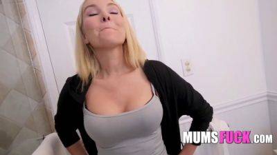 Stepmommy's help with your massive erection is just around the corner! on freefilmz.com