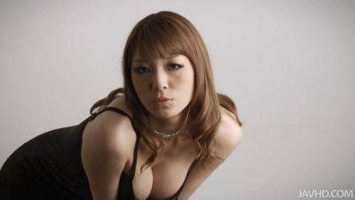 Sexy Yuria's Incredible Solo Play in Lingerie - Japan on freefilmz.com