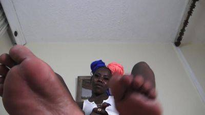 Ebony Princess Feet JOI by Foot Girls on freefilmz.com