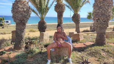 Latina Naked Slut In Front Of The Beach Playing With My Pussy on freefilmz.com