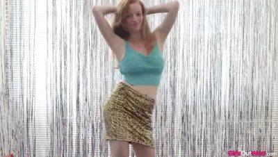 Big Tits Redhead Julienne Shaking It on freefilmz.com