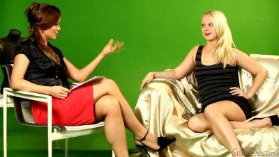 Blonde Audition #62: Lilith Lee & Silvia Saint on freefilmz.com