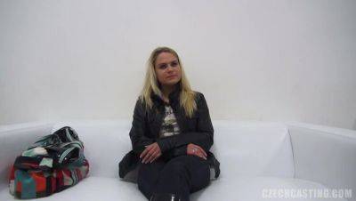 Blonde Barbora's Casting, POV Style - Czech Republic on freefilmz.com