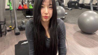 No Nut November Failure Cute Asian Gym Girl on freefilmz.com