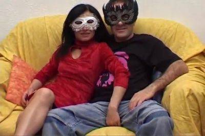 Couple With Mask Has Sex In Front A Camera 22 Min on freefilmz.com