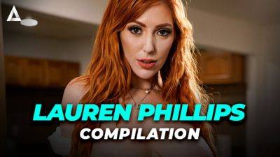 GIRLSWAY - HOT REDHEAD LAUREN PHILLIPS COMPILATION! SQUIRTING, ROUGH FINGERING, GROUP SEX, & MORE... on freefilmz.com