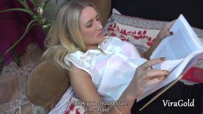 Petite 18yo Blonde Loses Her Virginity First Sex - Jessi Gold And Vira Gold on freefilmz.com