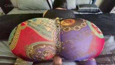 Crystal Lust Leggings Fuck - Fat ass mom fucked doggystyle in homemade hardcore porn on freefilmz.com