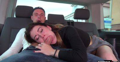 Big cumshot on her face after she tries intense backseat porno - Czech Republic on freefilmz.com