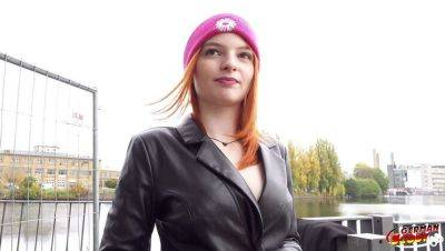 Redhead Foxy Icegram's First Rough Anal Casting in Germany - Germany on freefilmz.com