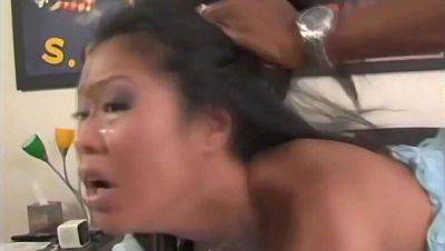 Asian Student Gets Fucked By Huge Black Cock (BBC. on freefilmz.com