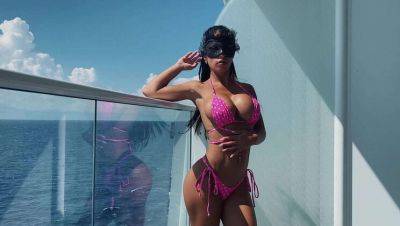 Hot Latina MILF Fucked on Cruise Ship Balcony by Lucky Dad on freefilmz.com