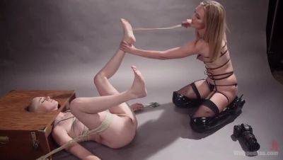 Mona Wales & Riley Nixon: The Dirty Shutterbug - Naughty maid bound, spanked, & receives anal strap-on! on freefilmz.com