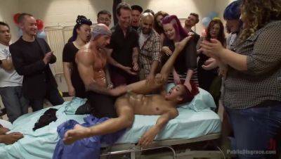 Medical madness! Adaptable pain submissive portrays doctor - Daisy Ducati & Ariel X on freefilmz.com