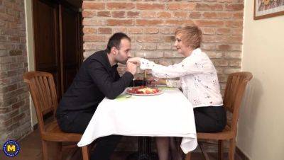 She's having a dinner date with her toyboy lover and craves something sweet - Belinda on freefilmz.com