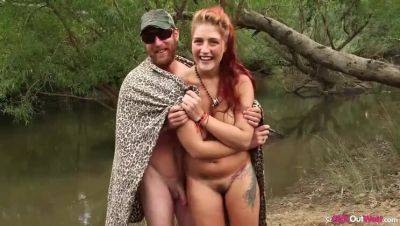 Jack and the Redhead: An Outdoor Adventure with BTS & Big Tits on freefilmz.com