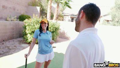 Rachel Starr: Rachel Starr Gets It On With Her Golf Teacher (12/25/2017) on freefilmz.com