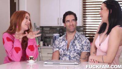 Virgins For Valentines With Madison Spears, Ken Feels And Riley Jean - Madison on freefilmz.com