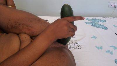 Biggest Cucumber In My Pussy So Amazing When I Cum With Cucumber on freefilmz.com
