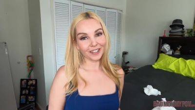 Blonde Aaliyah Love's First Time with Step Son - POV on freefilmz.com