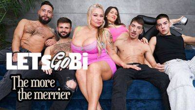 The More, the Merrier! Booty Call Turns into Bisexual Fuck Fest at LetsGoBi on freefilmz.com