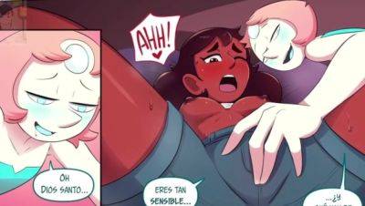 Steven Universe Hentai - Bonnie and Pearl give into each other on freefilmz.com