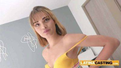 Slim Inexperienced 18-Year-Old Colombian Sweetheart Experiences Fake Model Audition - Colombia on freefilmz.com