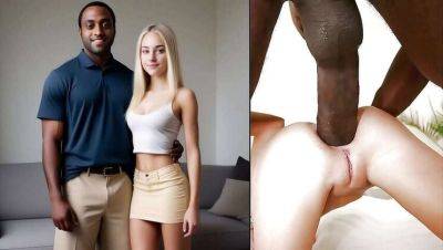 My Stunning Blonde Spouse Engulfed in Flames by Her Enormous Black Lover - BBC Surprise! on freefilmz.com