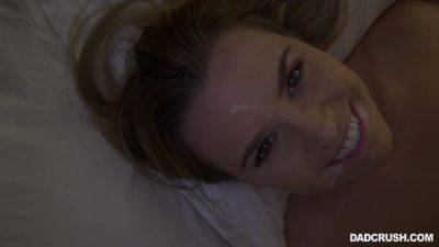 Adorable babe ends quality cam perversions with sperm on face on freefilmz.com